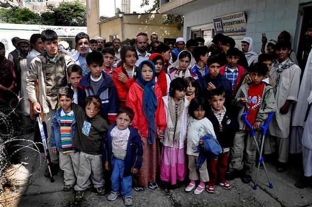 بازگذشت ده ها طفل بعد از تداوى از آلمان به کشور