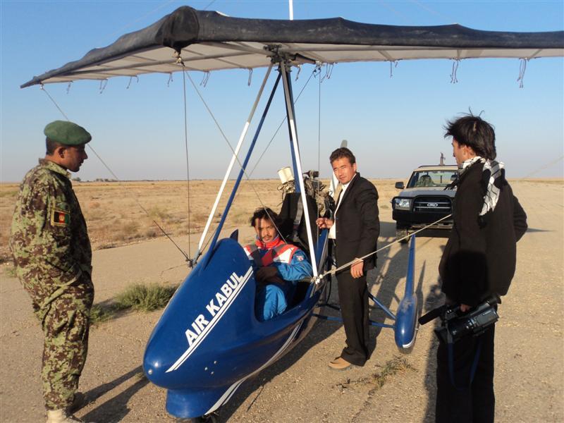 طياره ساخت يک جوان افغان
