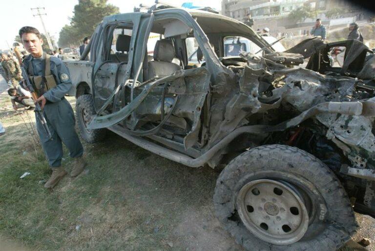 Security men among 8 dead in blasts