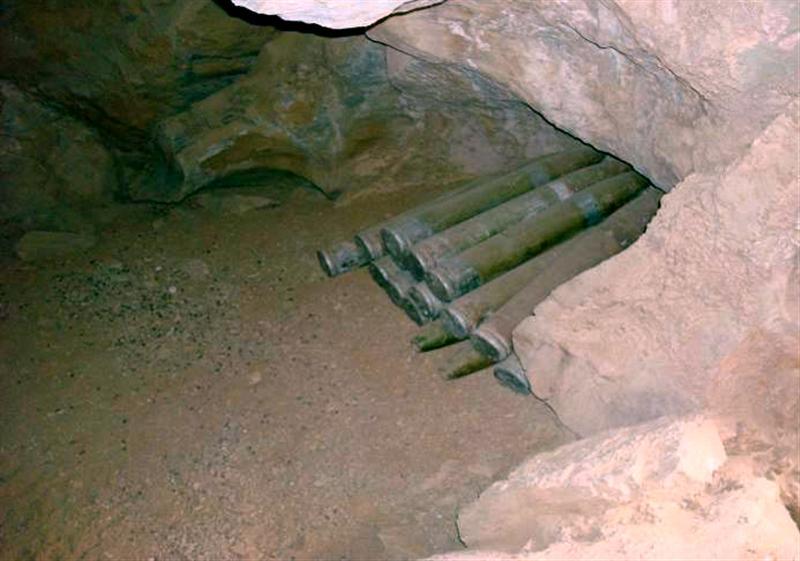 یک دیپوی مهمات در لوگر کشف و ضبط شد