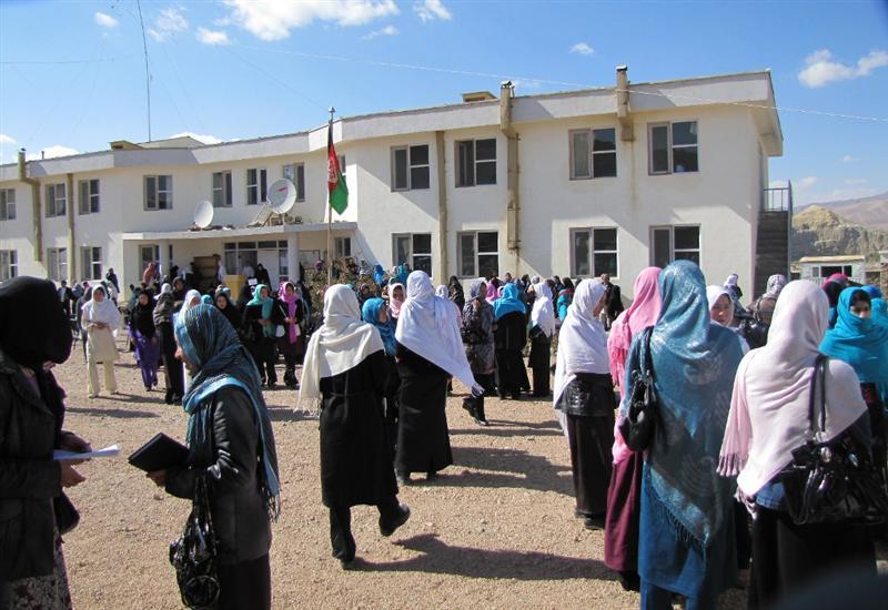 Middle school reopens after five years in Helmand