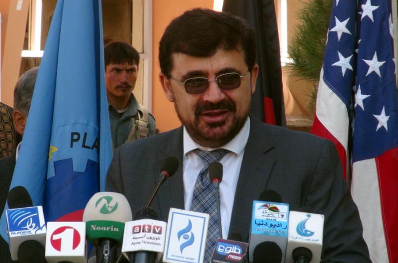 ضرار احمد مقبل وزير مبارزه با مواد مخدر در نشست خبرى