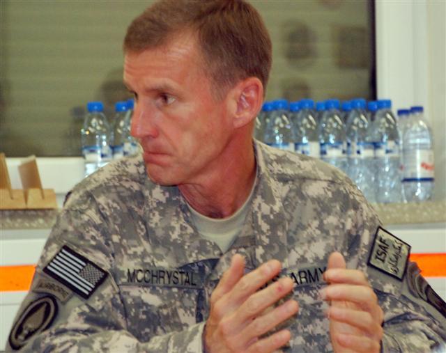 Gen. McChrystal meets president