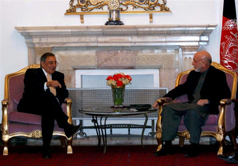 Karzai, Panetta discuss “insider attacks”