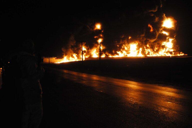 30 NATO supply trucks torched in Balochistan