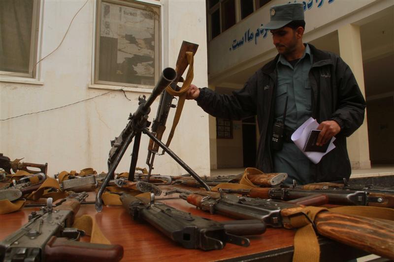 2 held; huge arms cache seized in Nangarhar
