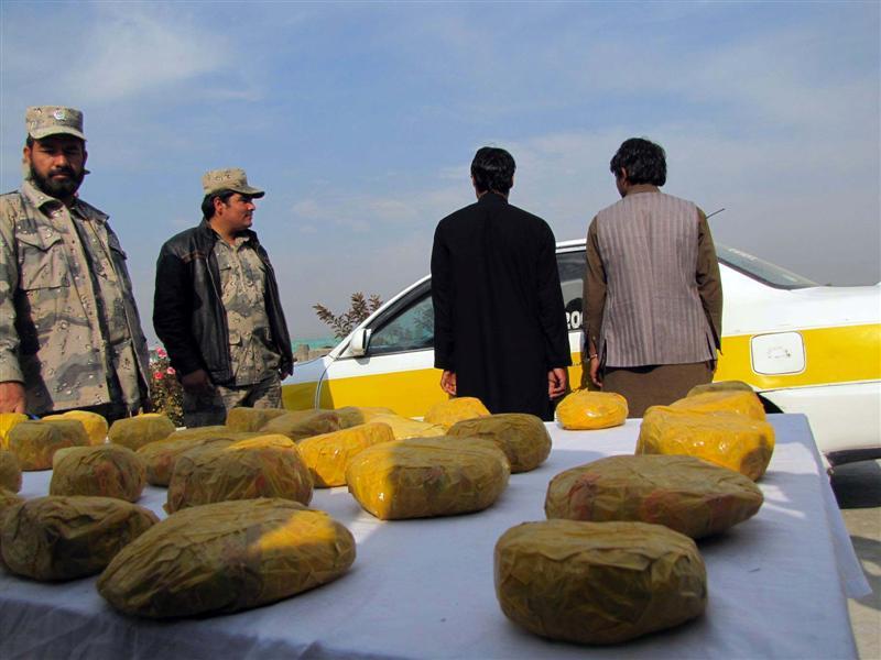 Police seize 400 kg drugs in Herat