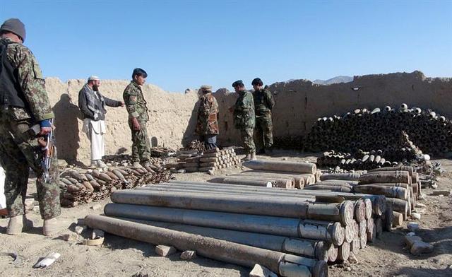 Taliban’s arms depot seized in Logar