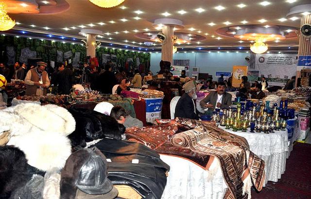 Home-made products exhibition opens in Kabul