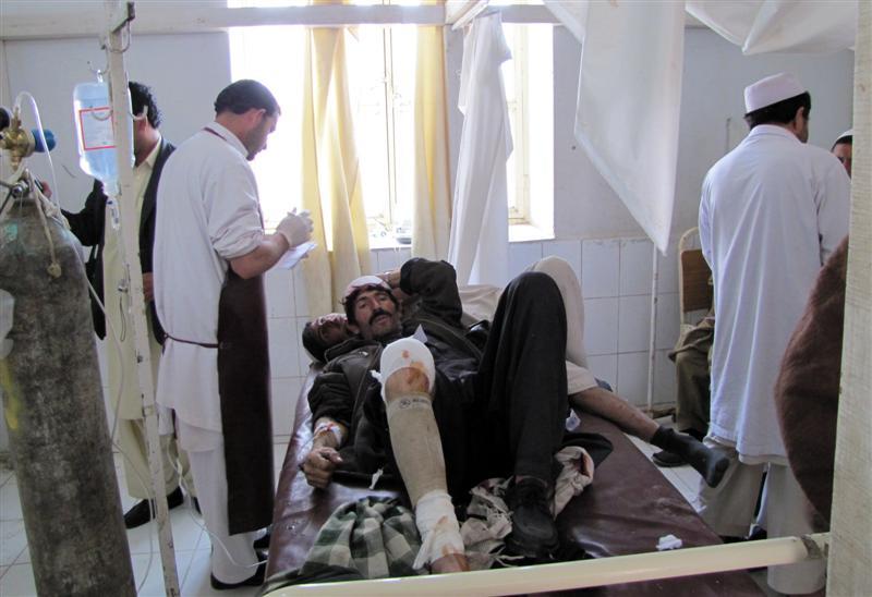 20 civilians injured in Khost blast