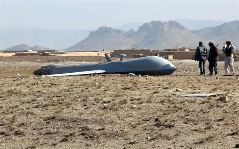 US drone crashes in Ghazni