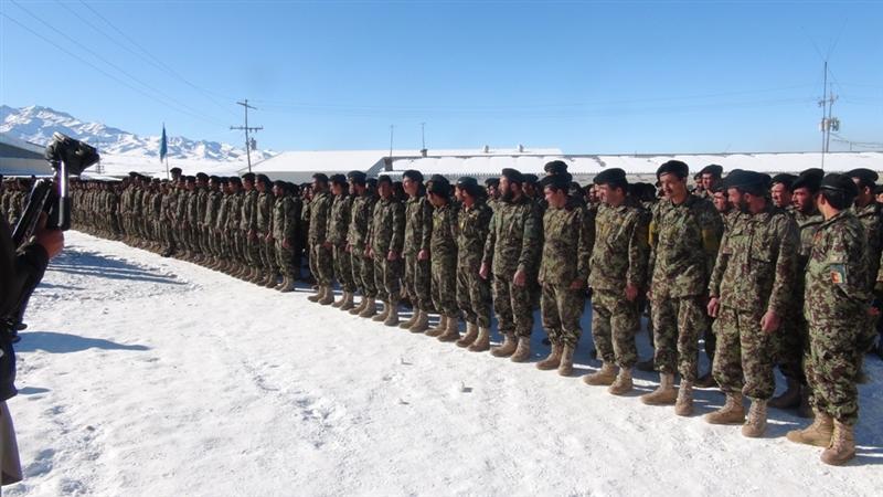 1,400 Afghan troops, police complete training