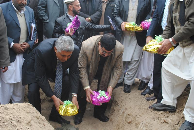 سنگ تهداب مرکز پروسس لبنيات و فابريکه خوراکه حيوانى گذاشته شد