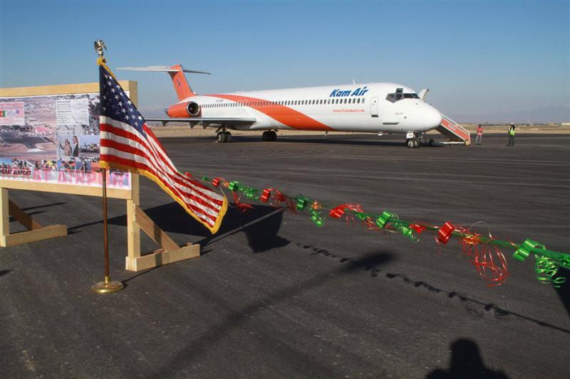 د هرات هوايي ډګر په خدمتونو کې ښه والى راغلى