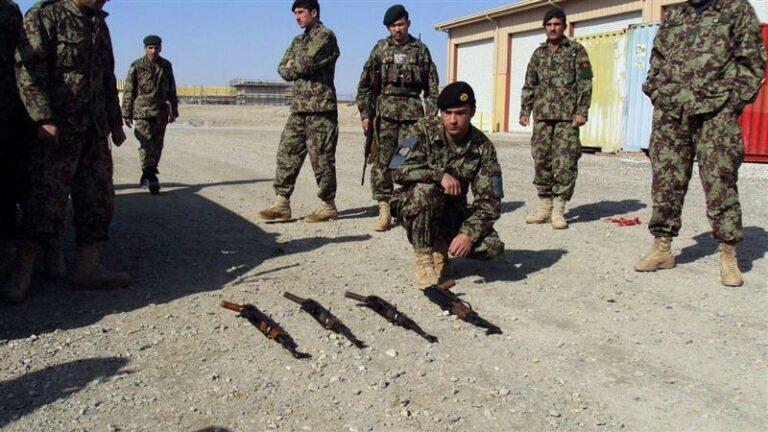 Weapons, explosives handed over to DIAG