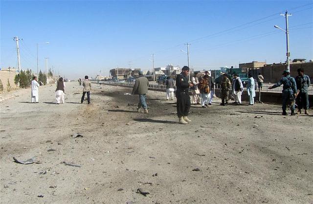 6 injured in Helmand suicide bombing