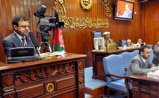 Meshrano Jirga unveiled next year’s budget