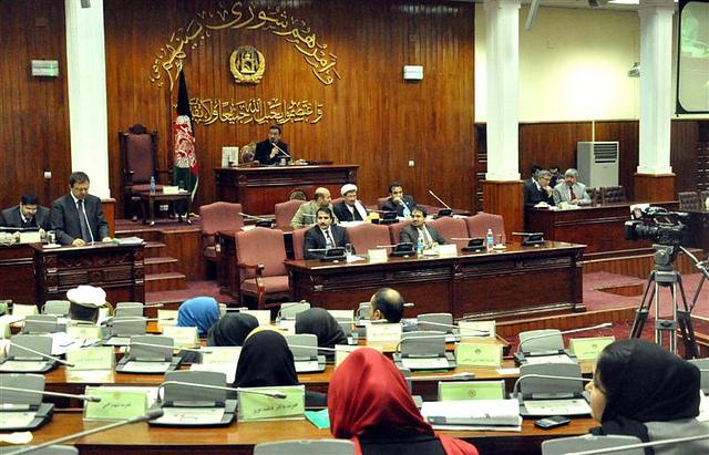 Draft budget presented to Wolesi Jirga