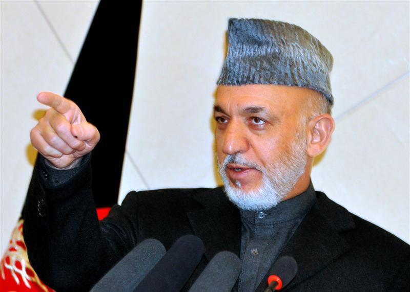 Karzai renews call for calm, terms for US deal