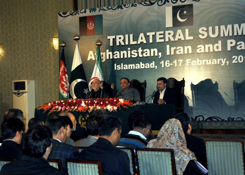 افغانستان، پاکستان و ايران بر عدم مداخله در امور داخلى همديگر موافقت کردند