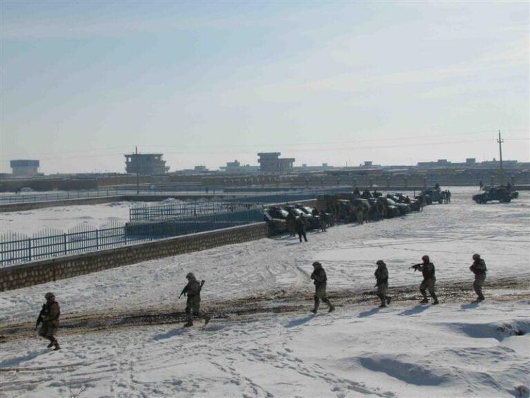 Kunduz police, German troops launch joint exercise