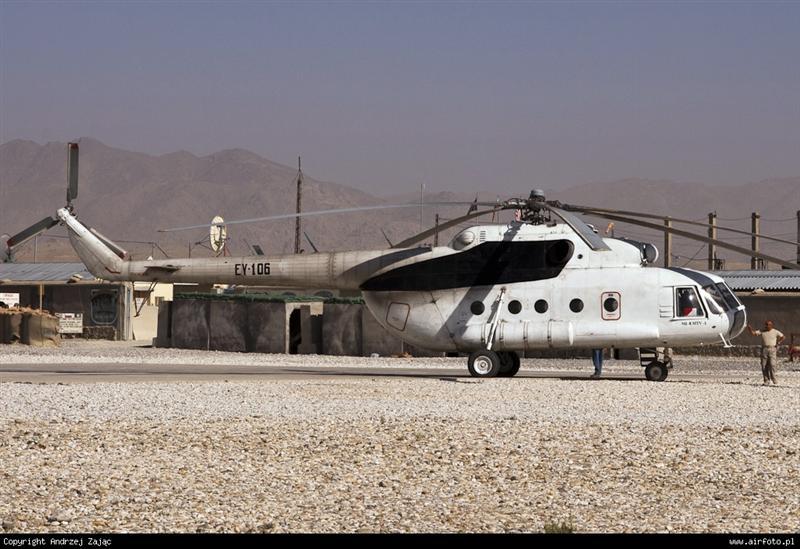 NATO civilian copter crashes in Zabul