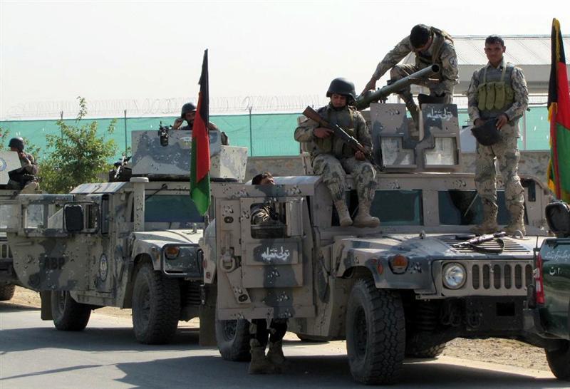 Afghan border police suffer casualties in US airstrike