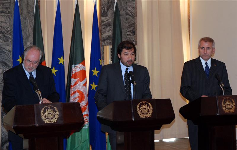 EU, Afghan officials begin talks on strategic deal
