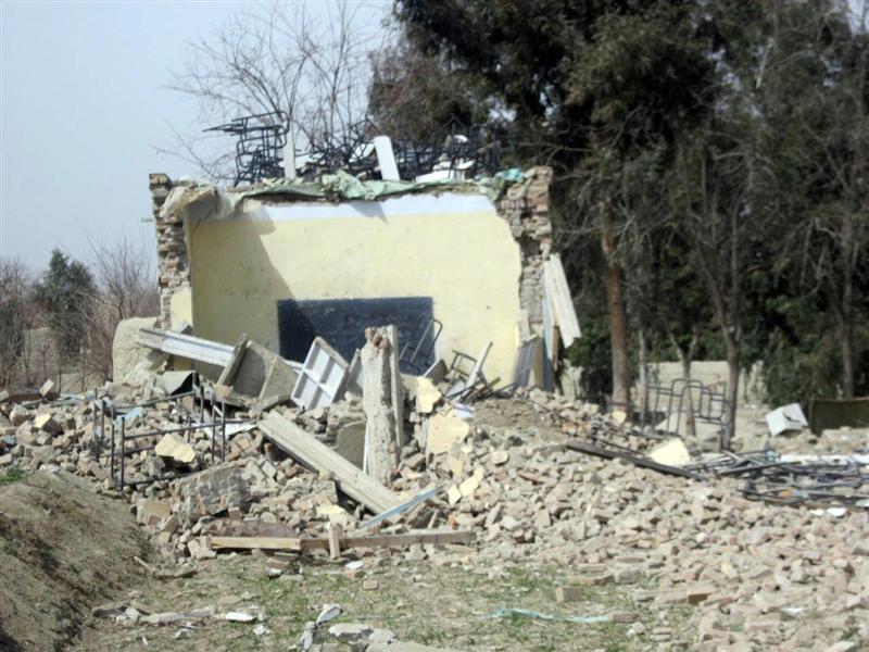 Newly-built school blown up in Badghis