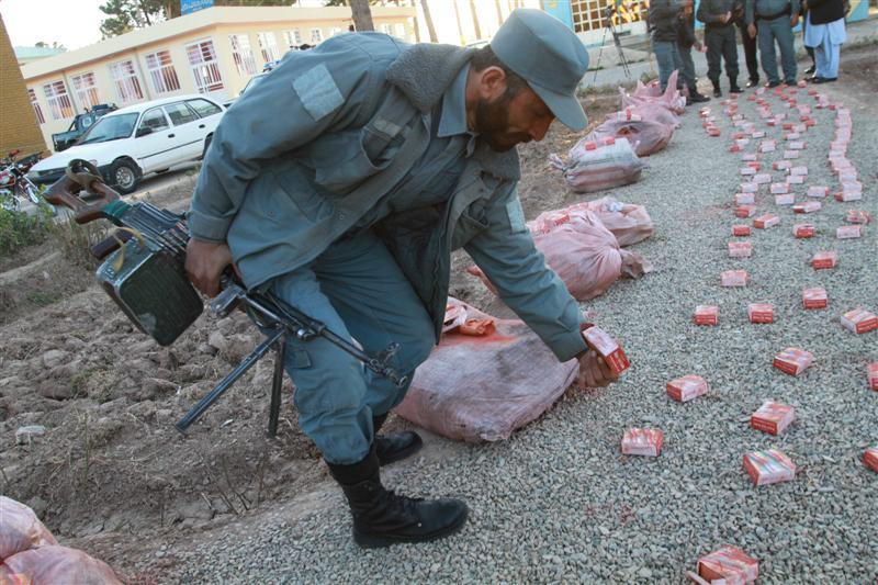 600 kg of explosives seized in Herat
