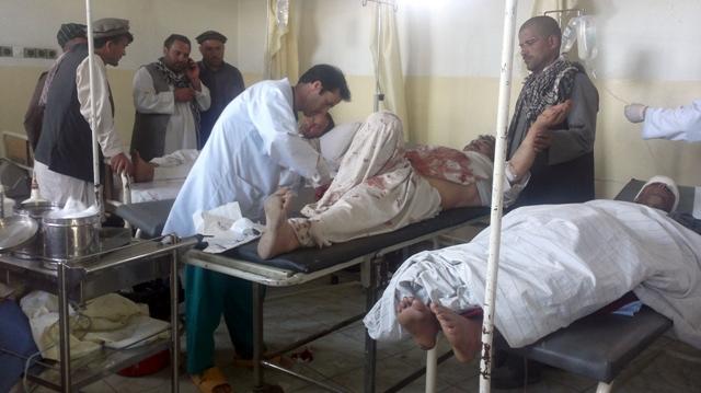 Twin blasts in Logar wound 18