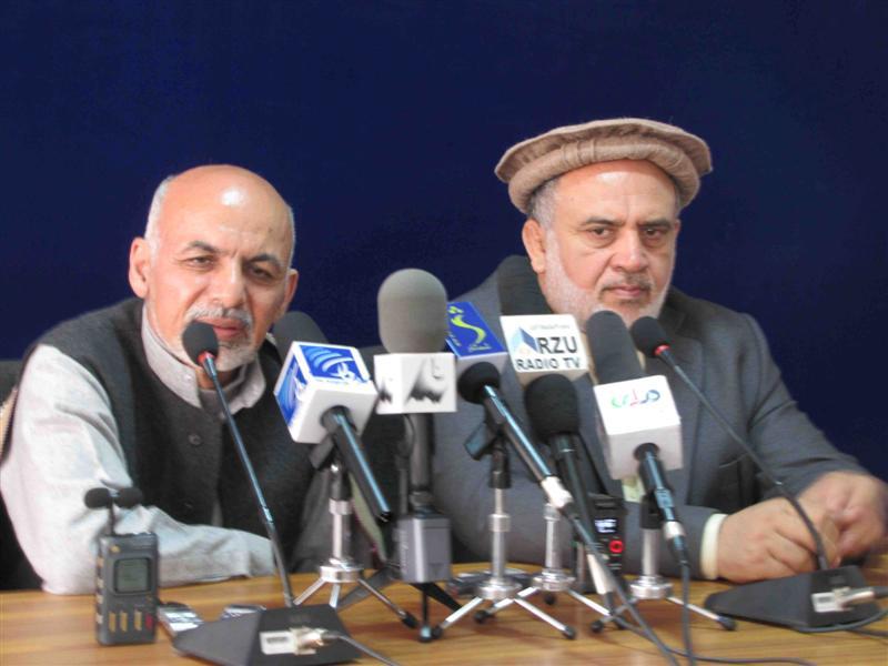 Ghani assuages concerns over security transition