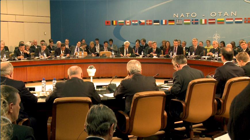 NATO rules out change in security switch timetable