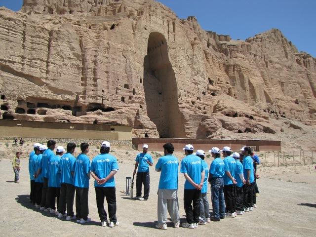 ورزشکاران کرکت بامیان تخنیک های این بازی را آموختند