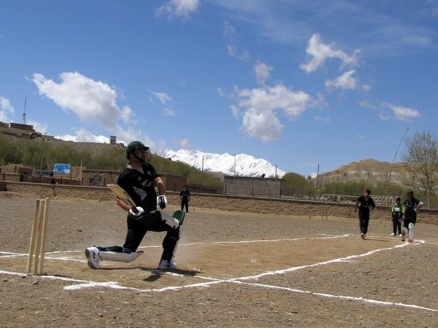 بازى کرکت به ولايت باميان نيز راه يافت