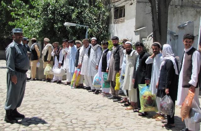 28 released from Nangarhar prison