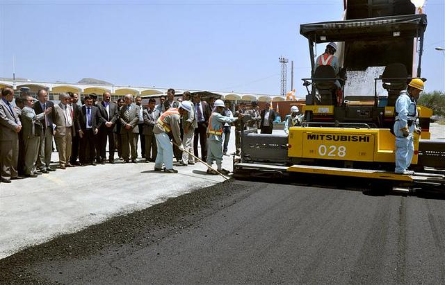 Work on Kabul airport taxiway launched