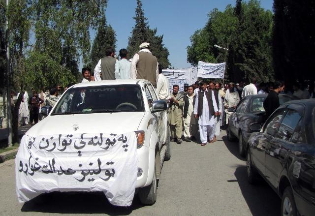 Nangarhar protesters want infra projects soon
