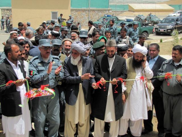 ساختمان جديد قوماندانی امنیۀ لوگر افتتاح شد
