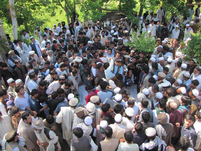 په لغمان کې د ګډو ځواکونو د عملياتو په غبرګون لاريون وشو