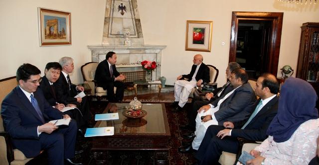 Karzai links regional prosperity to Afghanistan’s uplift