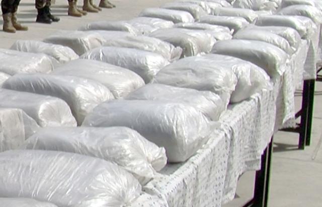 70 kg of drugs seized near Iran border