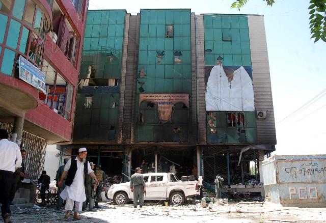 انفجار بالون گاز در کابل
