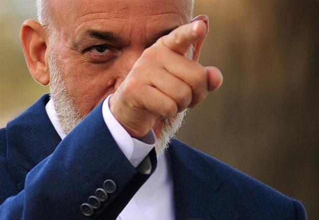 حامد کرزی: ماین گذاری در مسیر رفت و آمد مردم دشمنی با بشریت است