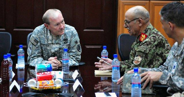 دامریکا لوی درستیز له ایتلافی جنرالانو سره دداخلي بریدونو په اړه خبرې وکړې