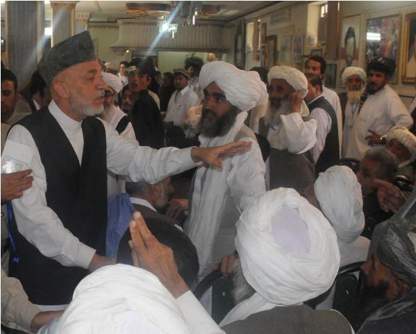 Karzai assists families of Nimroz attacks victims