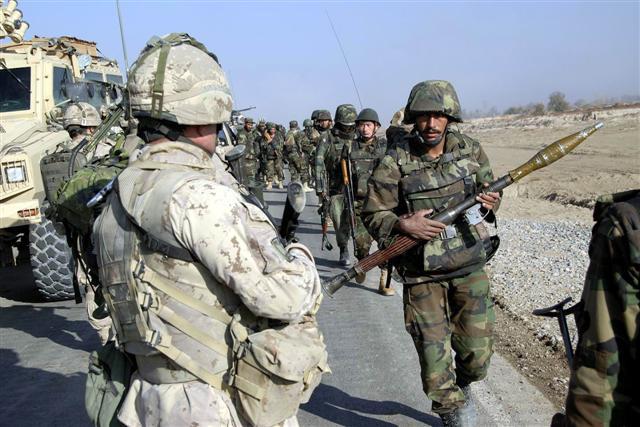 Gunmen in uniform kill 2 foreign soldiers in Helmand