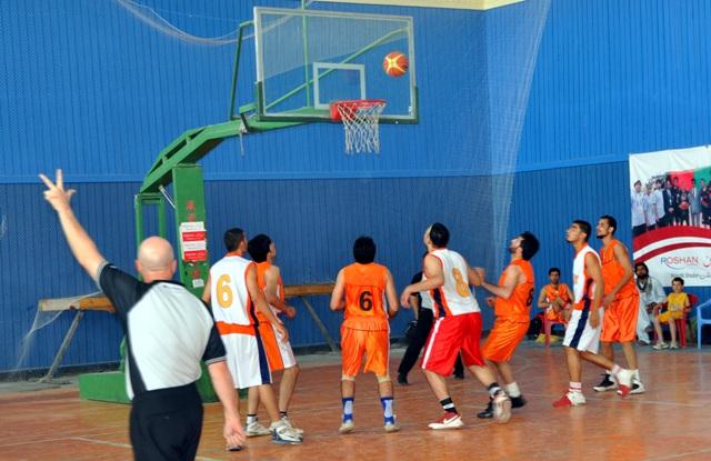 تيم شاروالى کابل برندۀ مسابقات بسکتبال شد