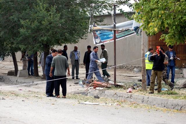 حملۀ انتحارى در شهر کابل ١٠ کشته و مجروح برجا گذاشت