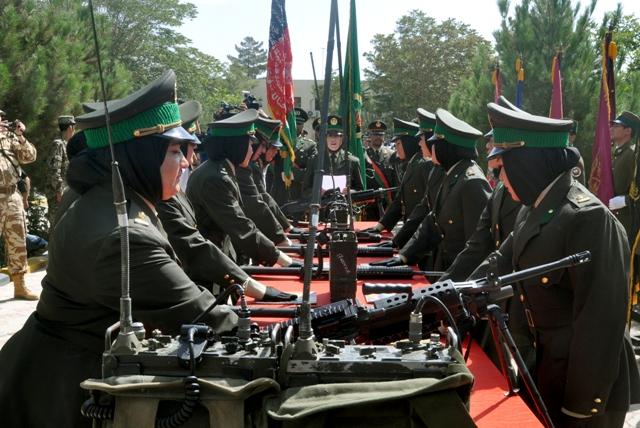 هرات کې د ښځينه بريدملانو لومړۍ ډله فارغه شوه